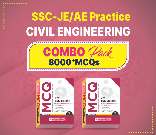 SSC-JE / AE Civil 8000+MCQ Practice Combo Pack