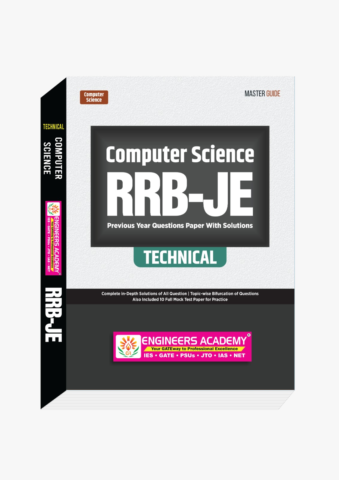 RRB JE Computer Science Previous Year Solved Papers (Master Guide )