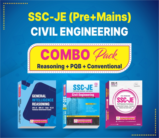 SSC-JE (Pre+ Mains) Civil Engineering