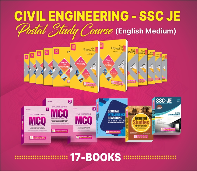 Civil Engineering SSC JE - English Medium
