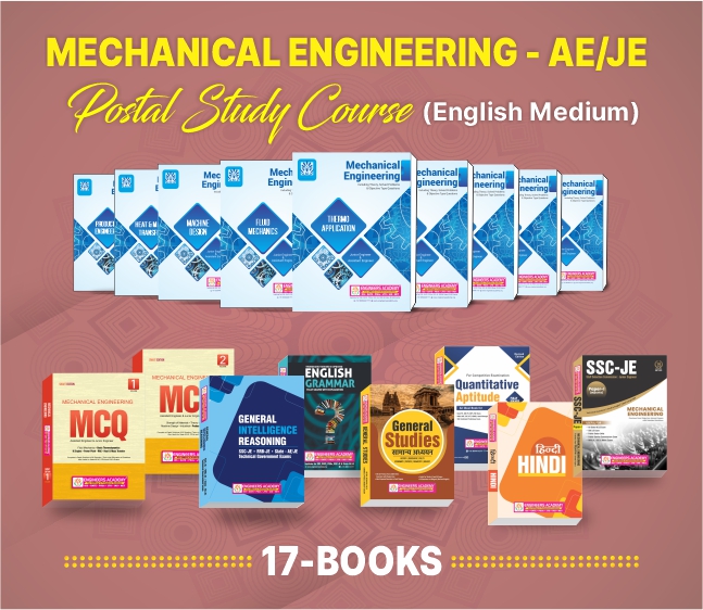 Mechanical Engineering AE & JE Postal Study Course-English Medium